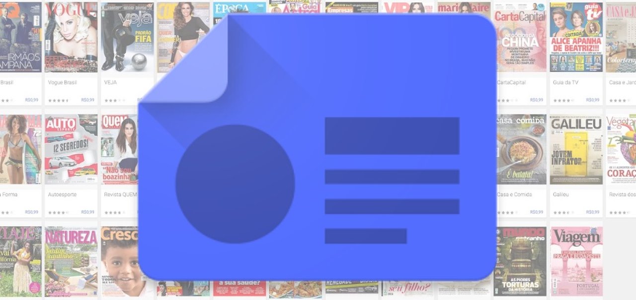 Google Play Banca tem revistas em promoção por apenas R$ 0,99