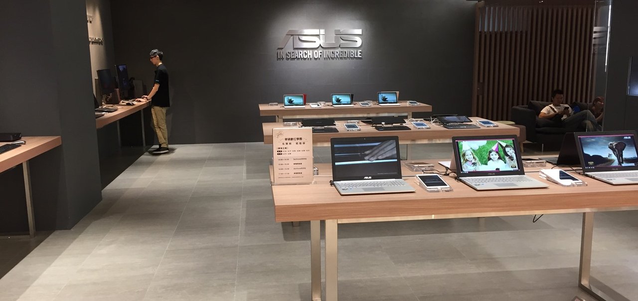 Visitamos a primeira loja oficial da ASUS no mundo