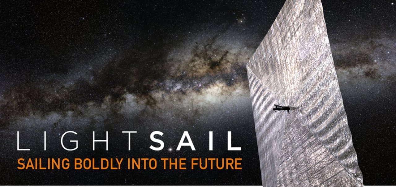 Veja a primeira imagem (sem erros) feita pela nave LightSail