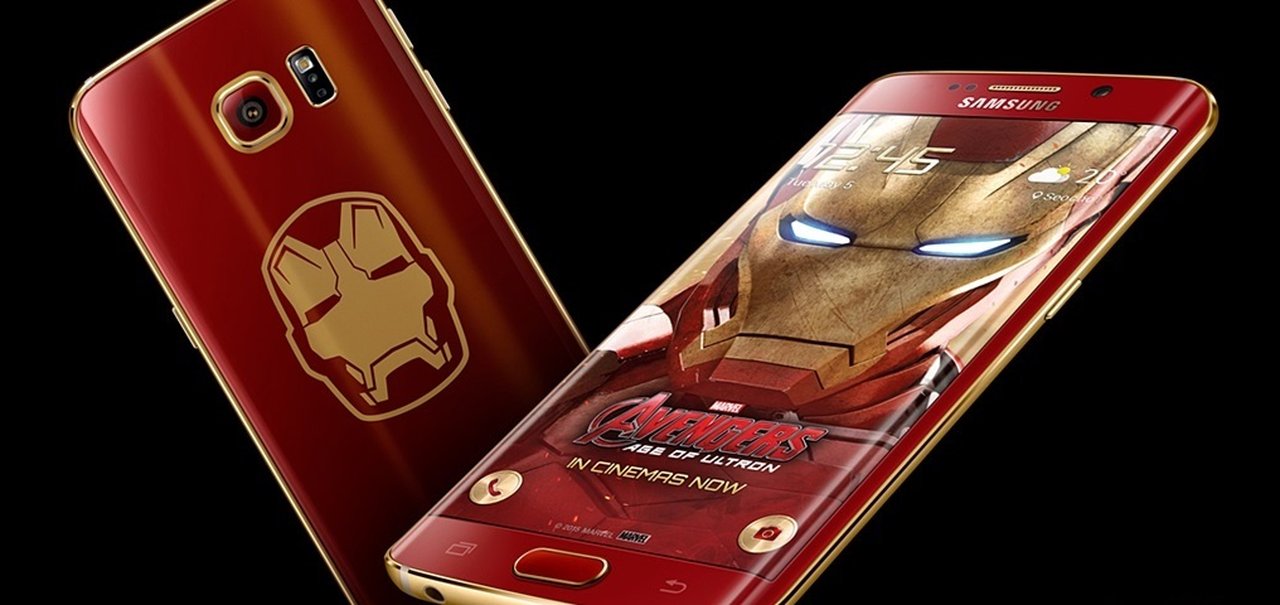 Chinês compra Galaxy S6 Edge especial do Iron Man por US$ 91 mil