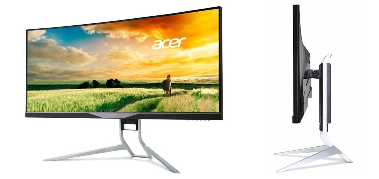 Acer anuncia monitor curvo QHD de 34 polegadas com tecnologia FreeSync