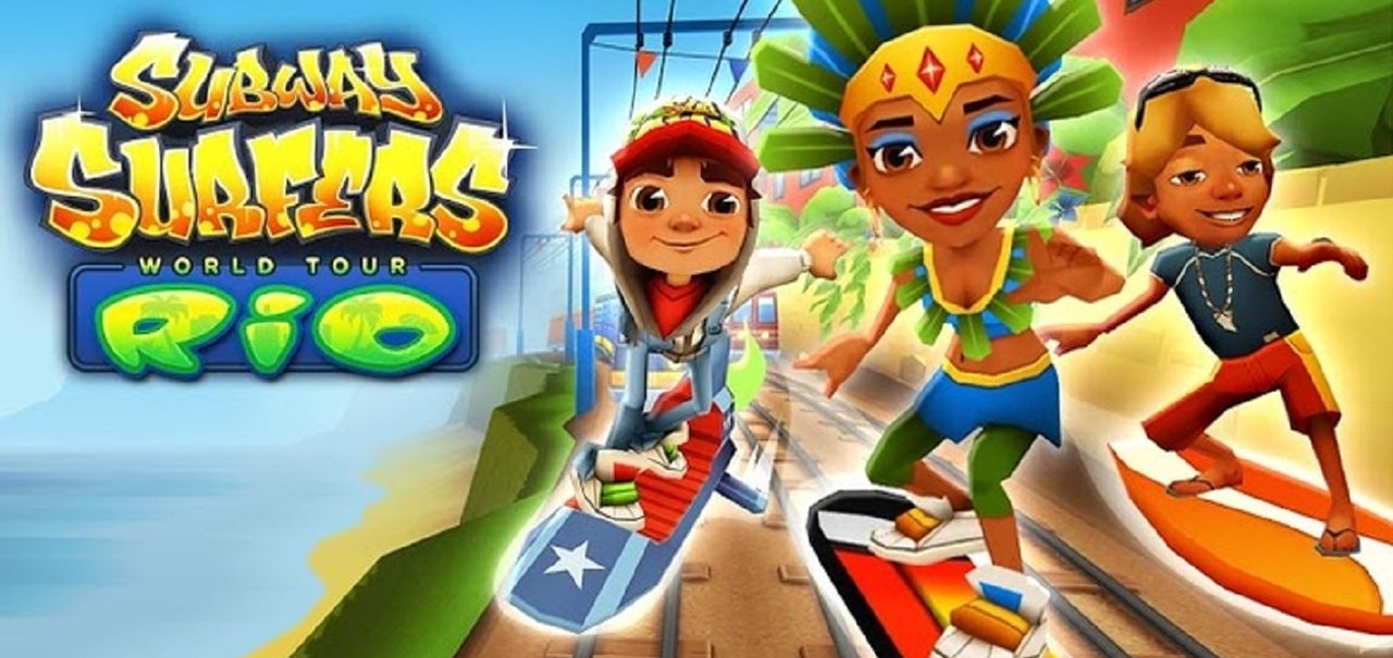 Sabe surfar no trilho? Subway Surfers chega ao Rio de Janeiro 