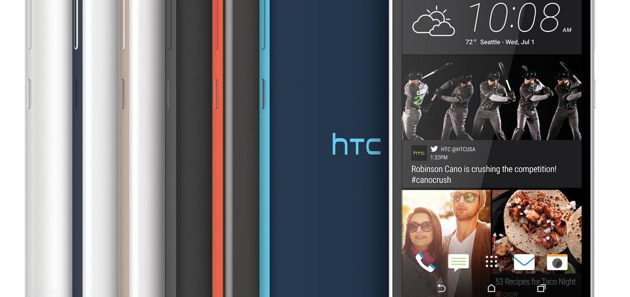 HTC atualiza linha Desire com quatro novos modelos de smartphones