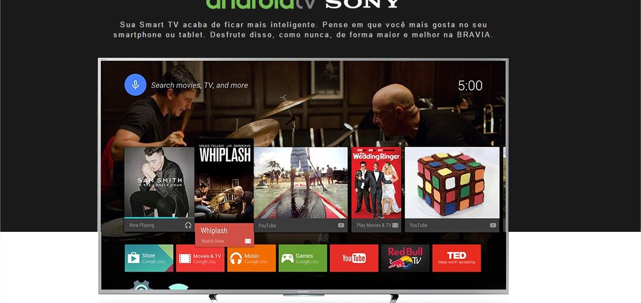 Novas TVs Sony com Android TV já estão à venda na FastShop