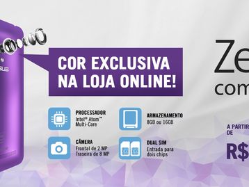 ASUS lança edição limitada do Zenfone 5 na cor roxa