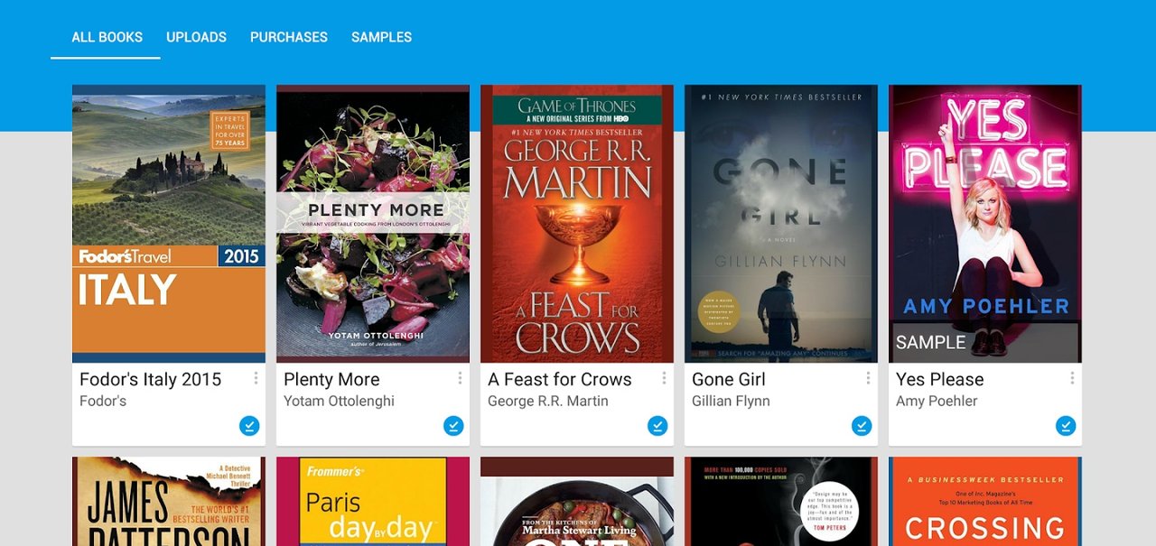 Google Play Livros é atualizado para Android