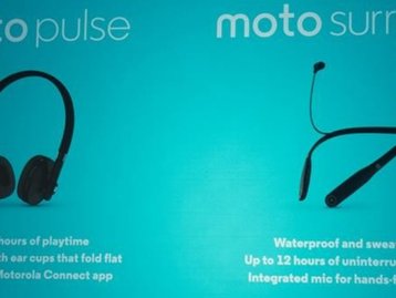 Motorola anuncia novos fones de ouvido Pulse e Surround