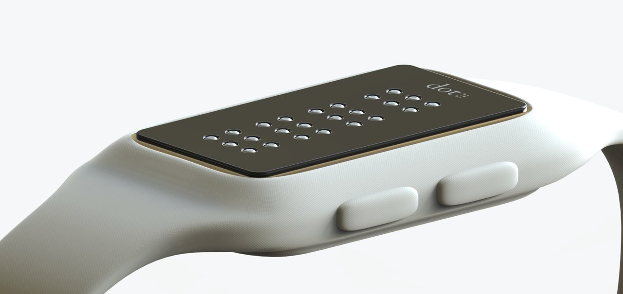 Dot apresenta o primeiro smartwatch do mundo com textos em Braille