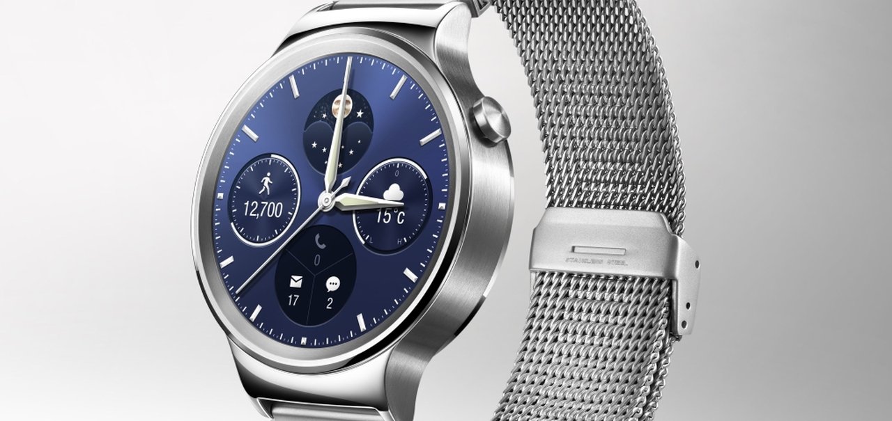 Modelo básico do Huawei Watch pode ser seu por apenas 350 dólares