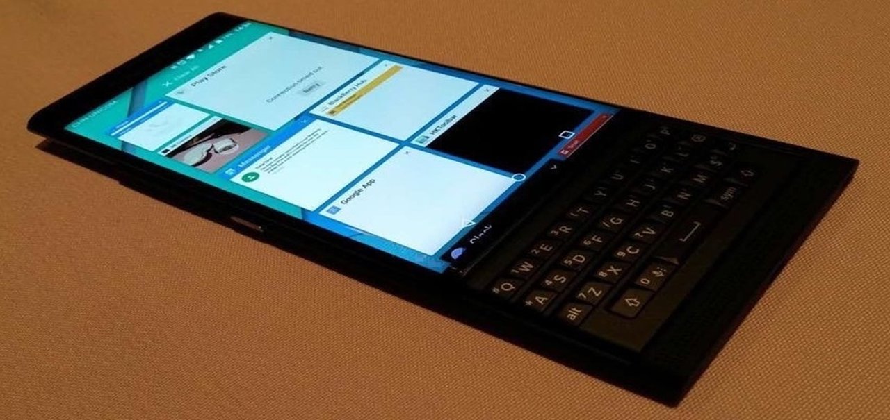 Novas fotos de qualidade mostram BlackBerry com Android e teclado físico