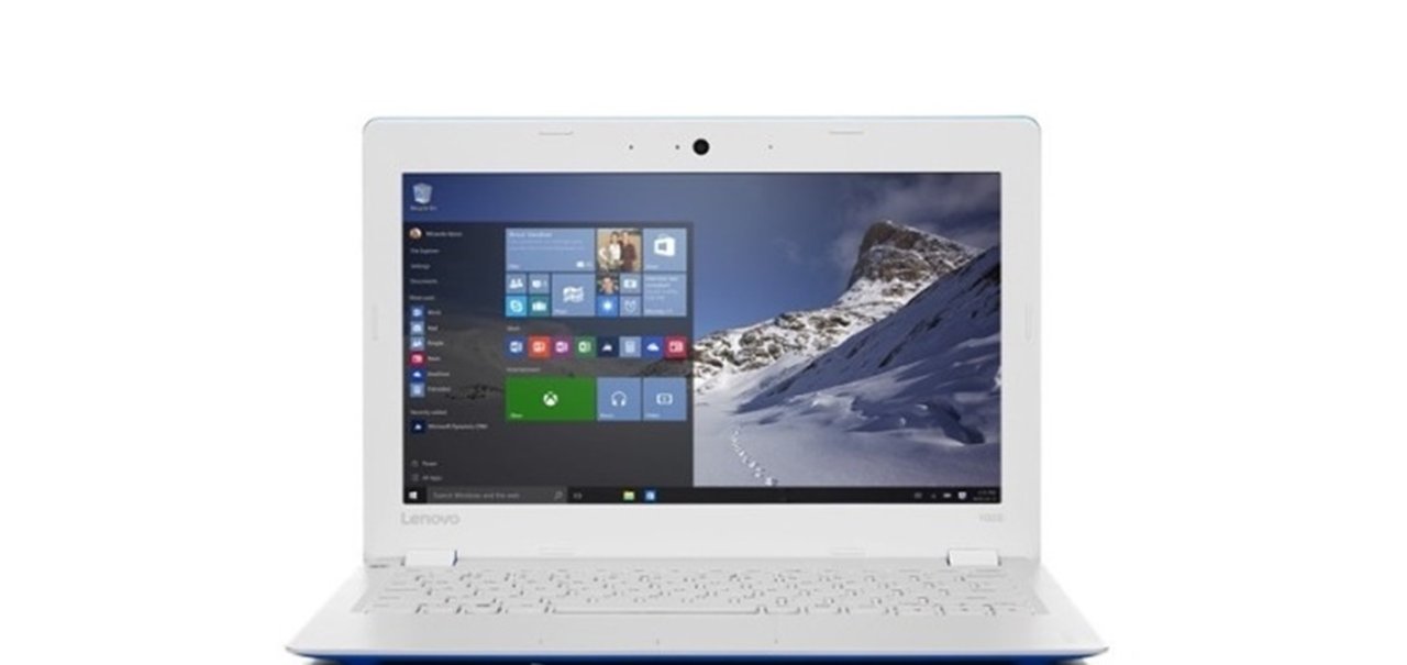 IdeaPad 100S é notebook da Lenovo com Windows 10 que custa menos de US$ 200