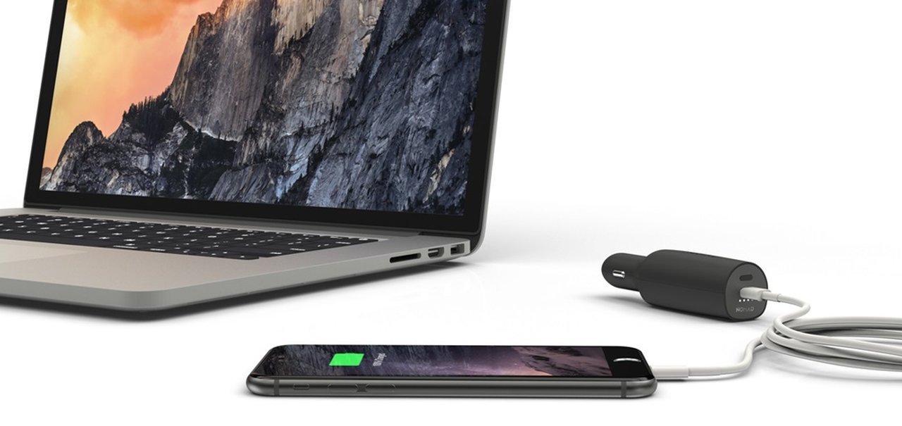 Nomad lançará o primeiro carregador portátil com USB-C para carros