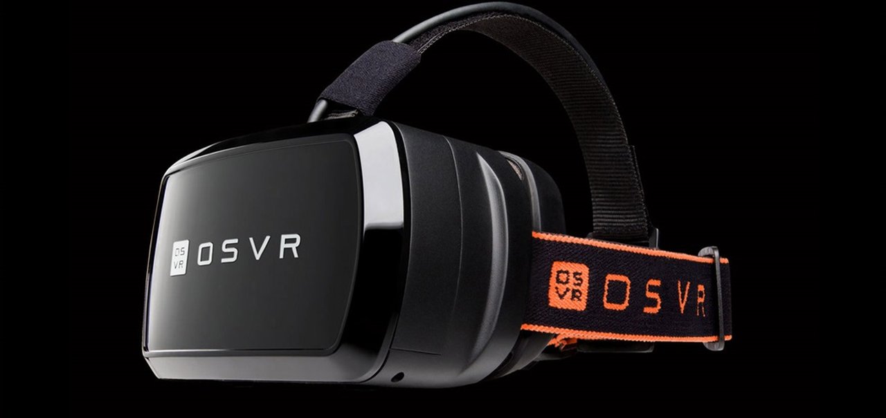 OSVR HDK v1.3: óculos de realidade virtual traz tela OLED 1080p com 120 Hz