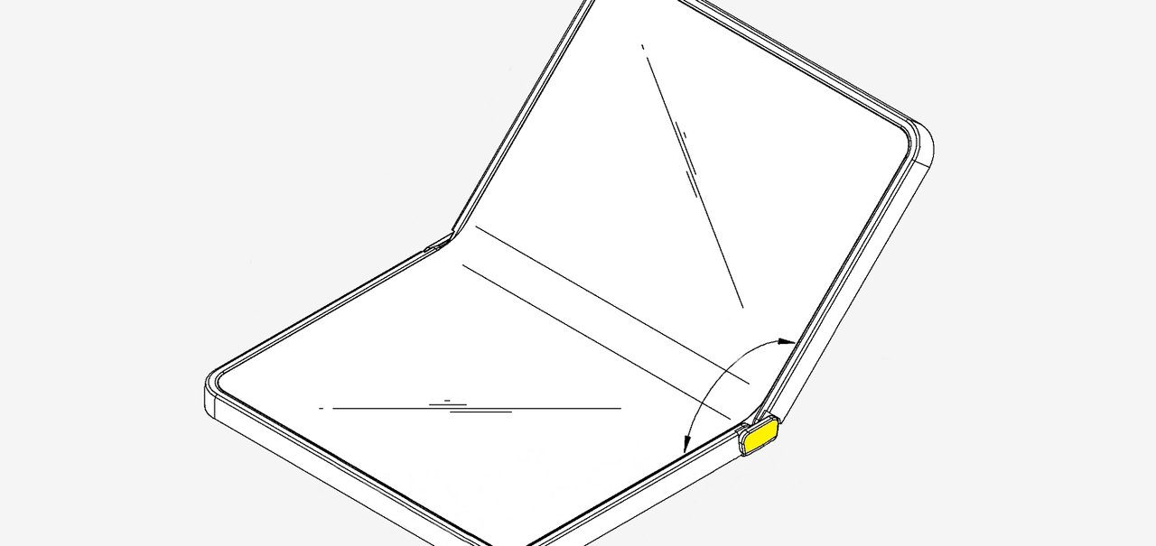 Samsung registra mais uma patente de um aparelho móvel dobrável