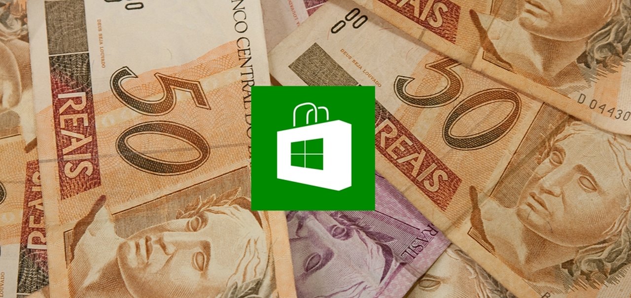 Windows Store brasileira deixa conversão do dólar e adota real oficialmente