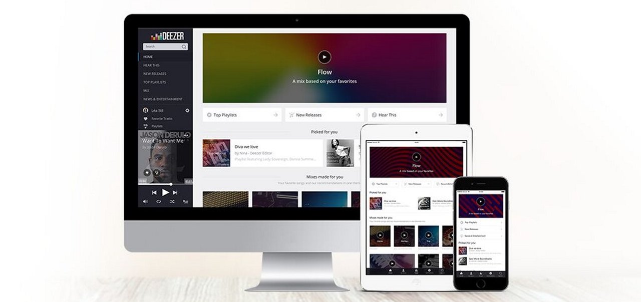 Deezer renova sua home para desktops, smartphones e tablets