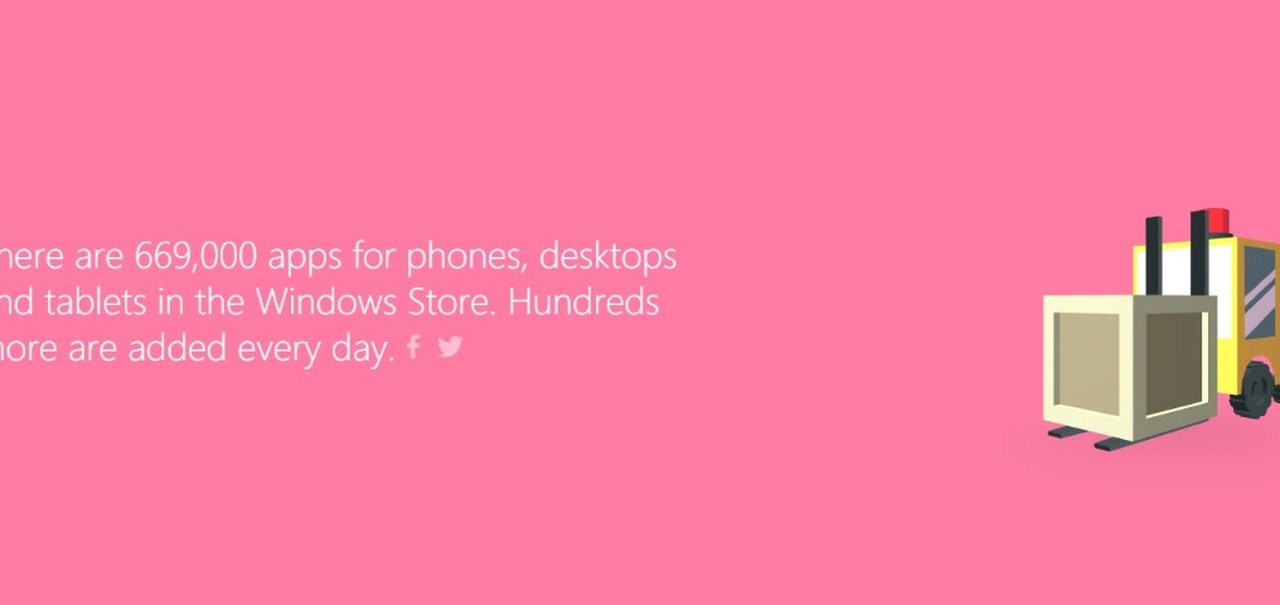 Windows Store já tem 669 mil apps disponíveis