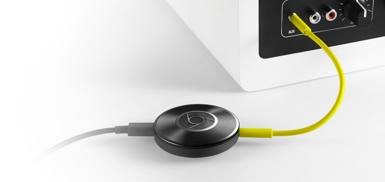 Chromecast Audio: aparelho transmite música para qualquer caixa de som