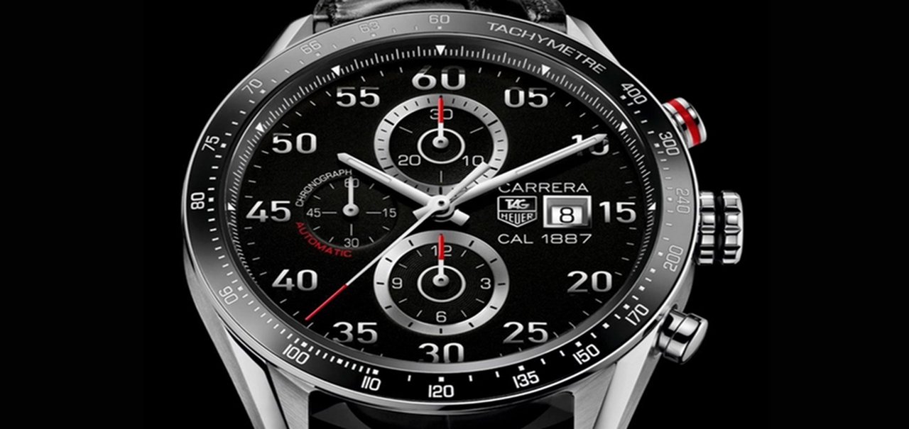 Relógio de luxo da Tag Heuer com Android Wear ganha data de chegada e preço