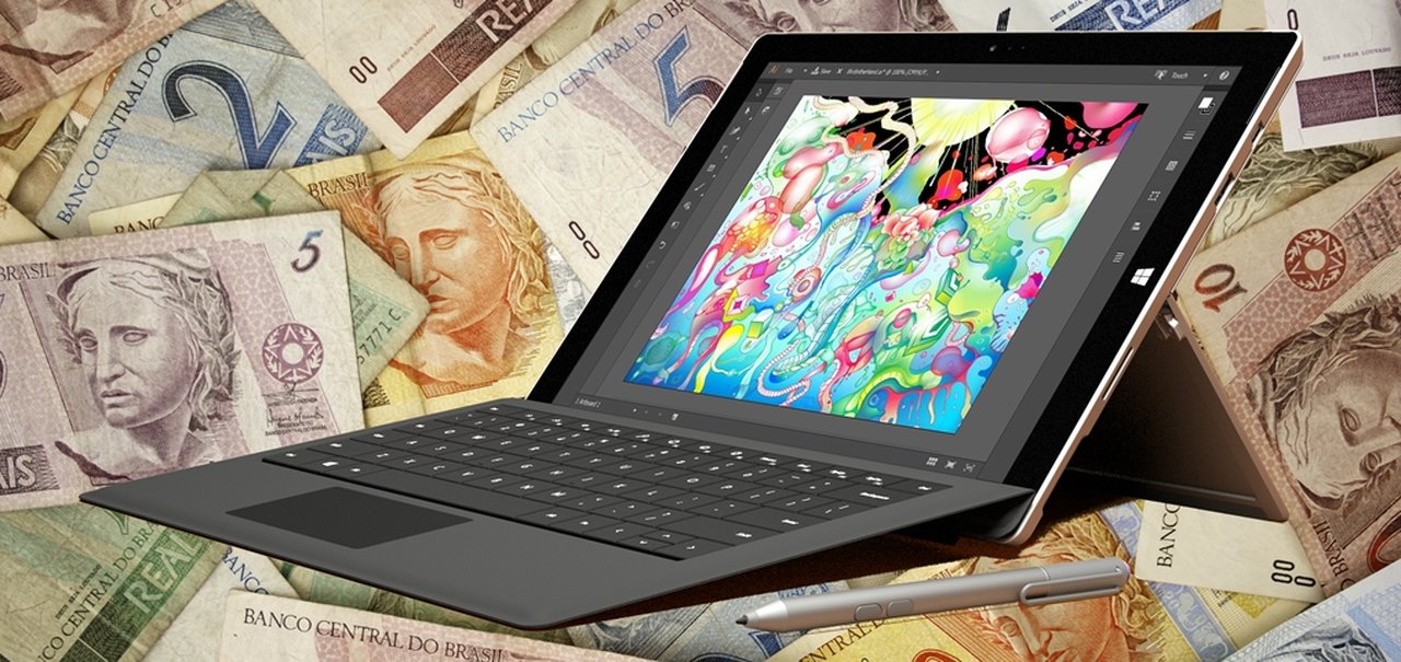 Versão mais poderosa do Surface Pro 4 pode passar facilmente dos R$ 10 mil