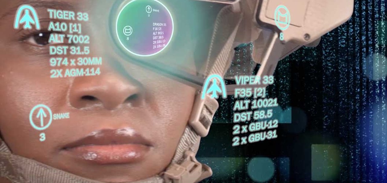 Q-Warrior: ‘Google Glass militar’ traz interface de games ao mundo real