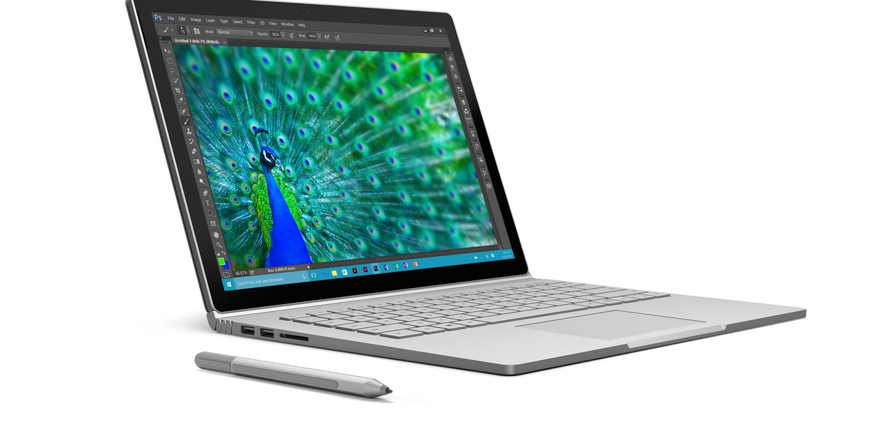 Microsoft quer conquistar jogadores com novo Surface Book