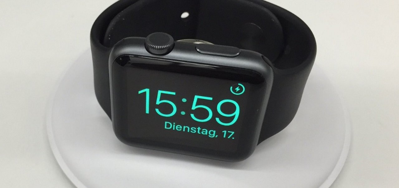 Dock de recarga oficial do Apple Watch surge em imagens vazadas