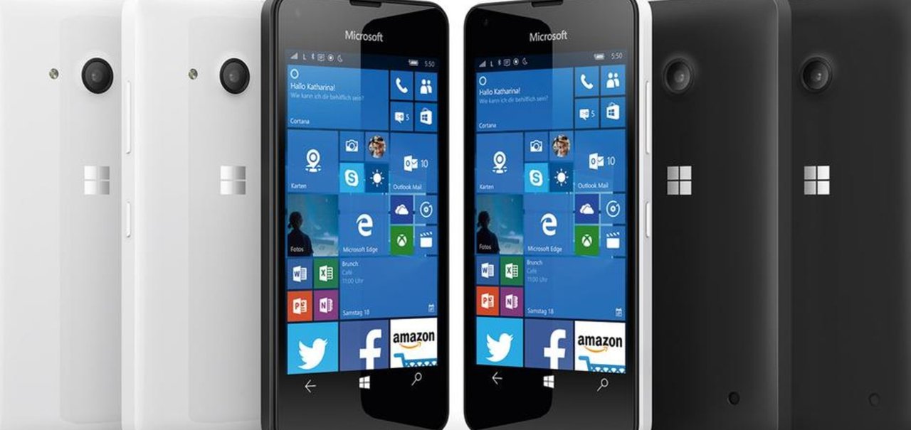 Microsoft Lumia 550 deve chegar no próximo mês ao Brasil