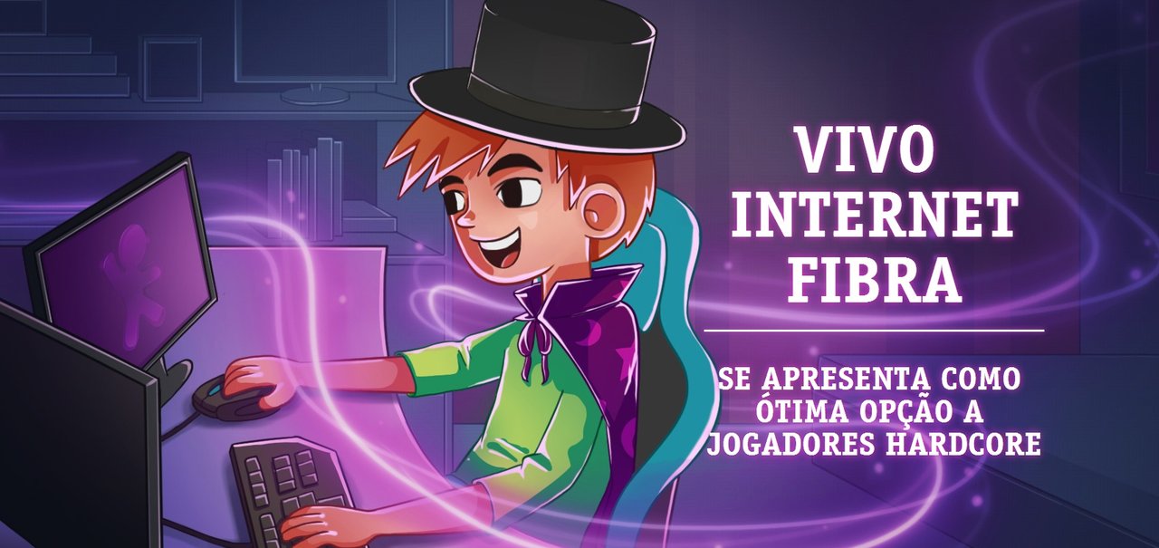 Vivo Internet Fibra se apresenta como ótima opção a jogadores hardcore