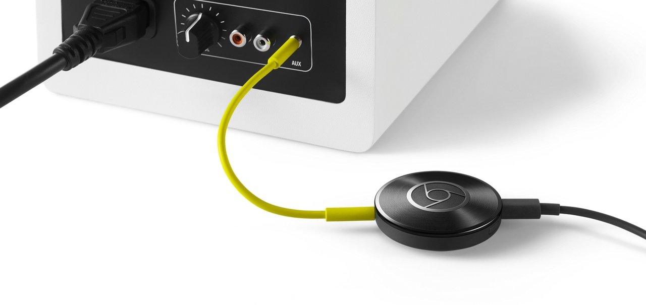 Chromecast Audio ganhou suporte a som em alta resolução e conexão múltipla