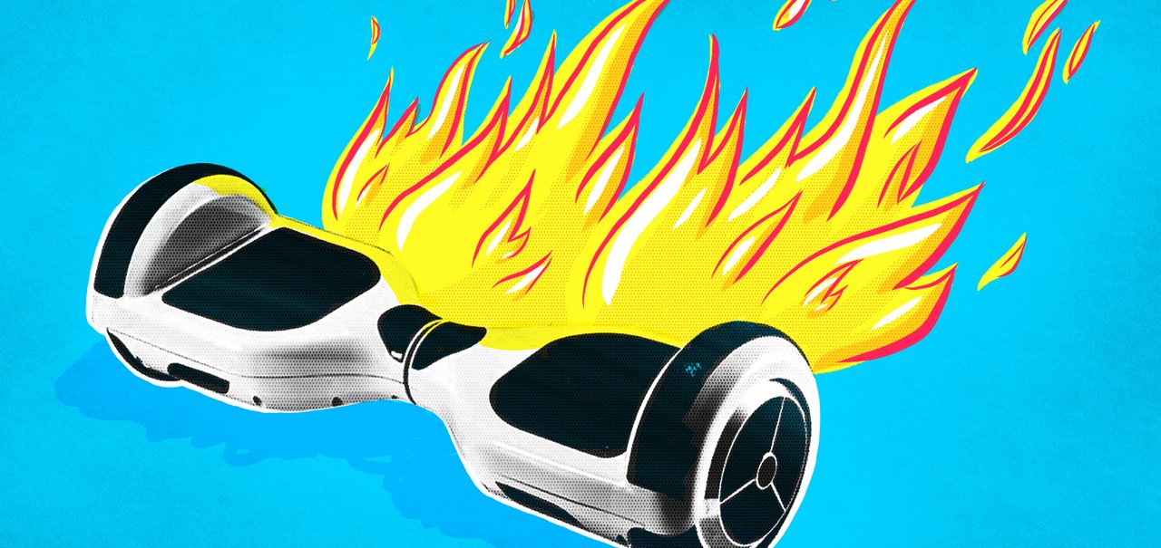 This 'hover' is on fire: governo quer entender a combustão de hoverboards