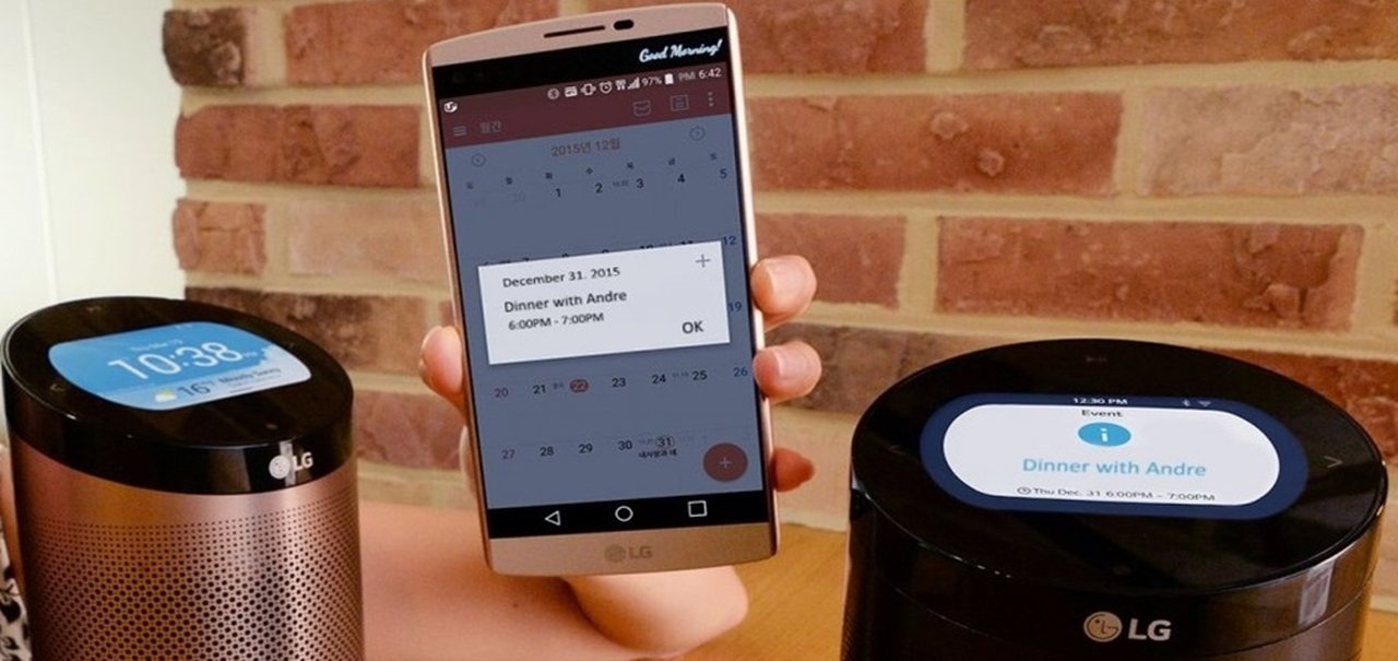 CES 2016: Hub LG SmartThinQ é idêntico ao alto-falante Amazon Echo