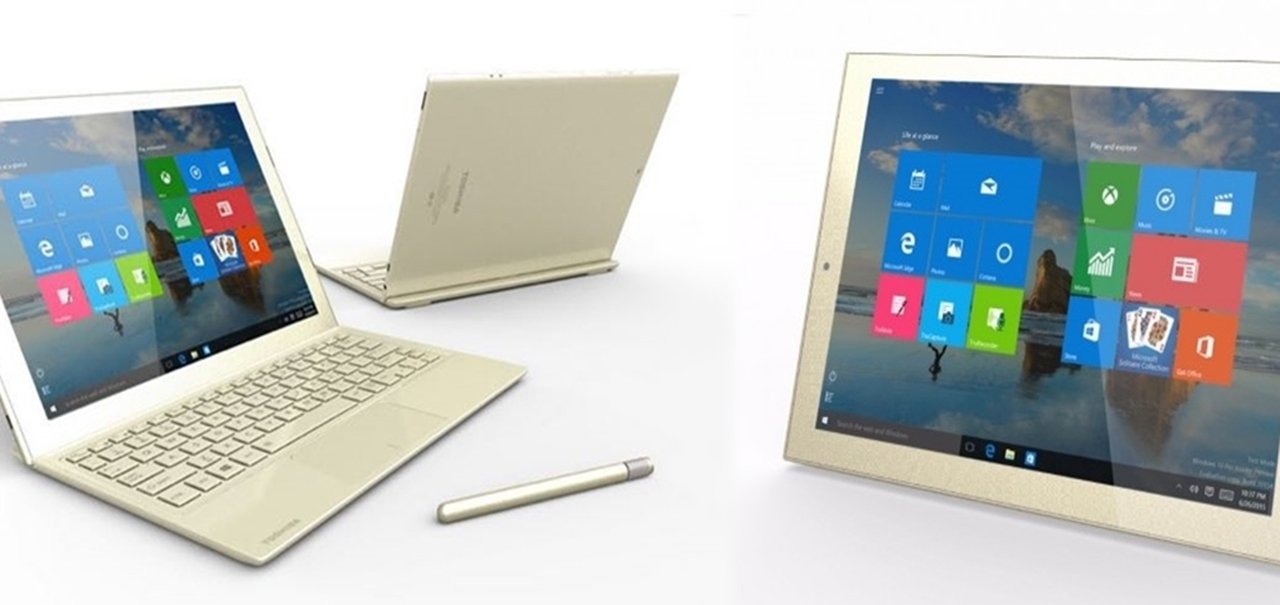 Toshiba DynaPad chega para competir com o Surface Pro 4 e iPad Pro