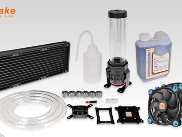 Thermaltake lança kit de water cooling Pacific R360 D5 para personalizações