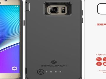 ZeroLemon lança case de bateria de 8500 mAh ao Galaxy Note 5 e S6 Edge+