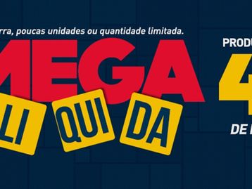 Mega Liquida: promoção do MegaMamute traz ofertas com até 40% de desconto