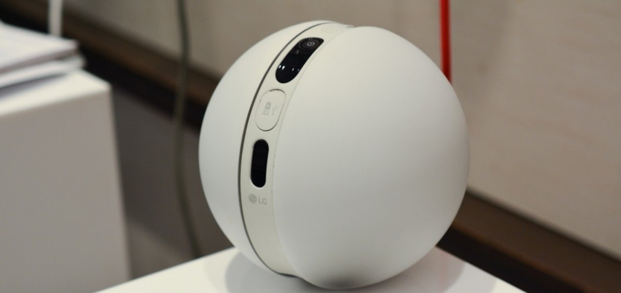 Rolling Bot: 'o BB-8' de monitoramento doméstico do LG G5