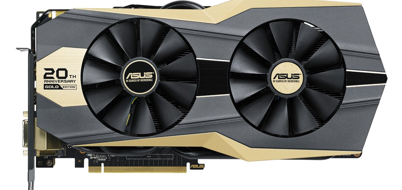 ASUS traz ao Brasil edição Gold comemorativa da GPU GTX 980 Ti