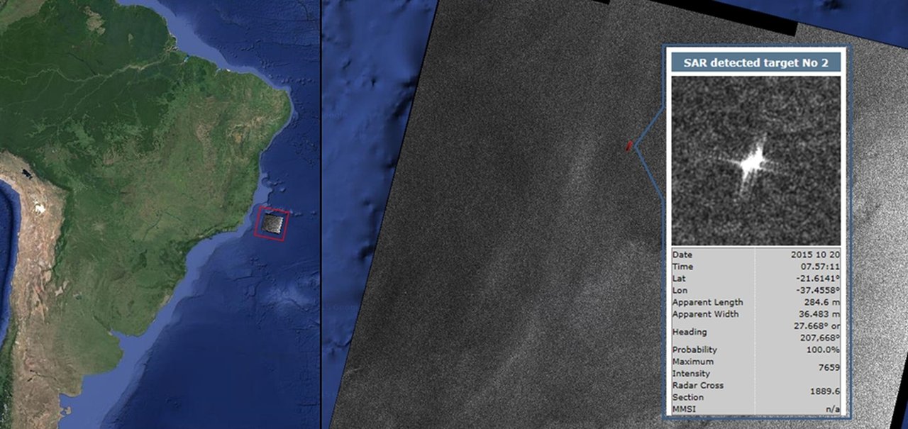 Satélite com tecnologia laser quebra recorde de identificação de navios