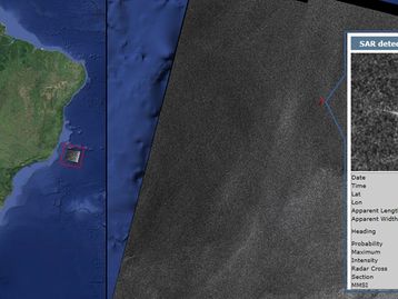 Satélite com tecnologia laser quebra recorde de identificação de navios