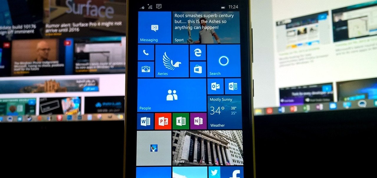 Implantação do Windows 10 Mobile deve acontecer ainda no mês de março