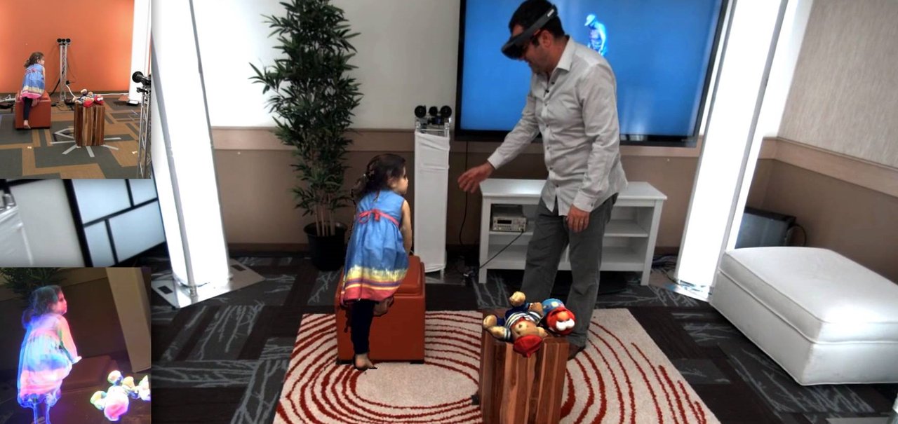 Holoportation: Microsoft criou seu próprio comunicador holográfico [vídeo]