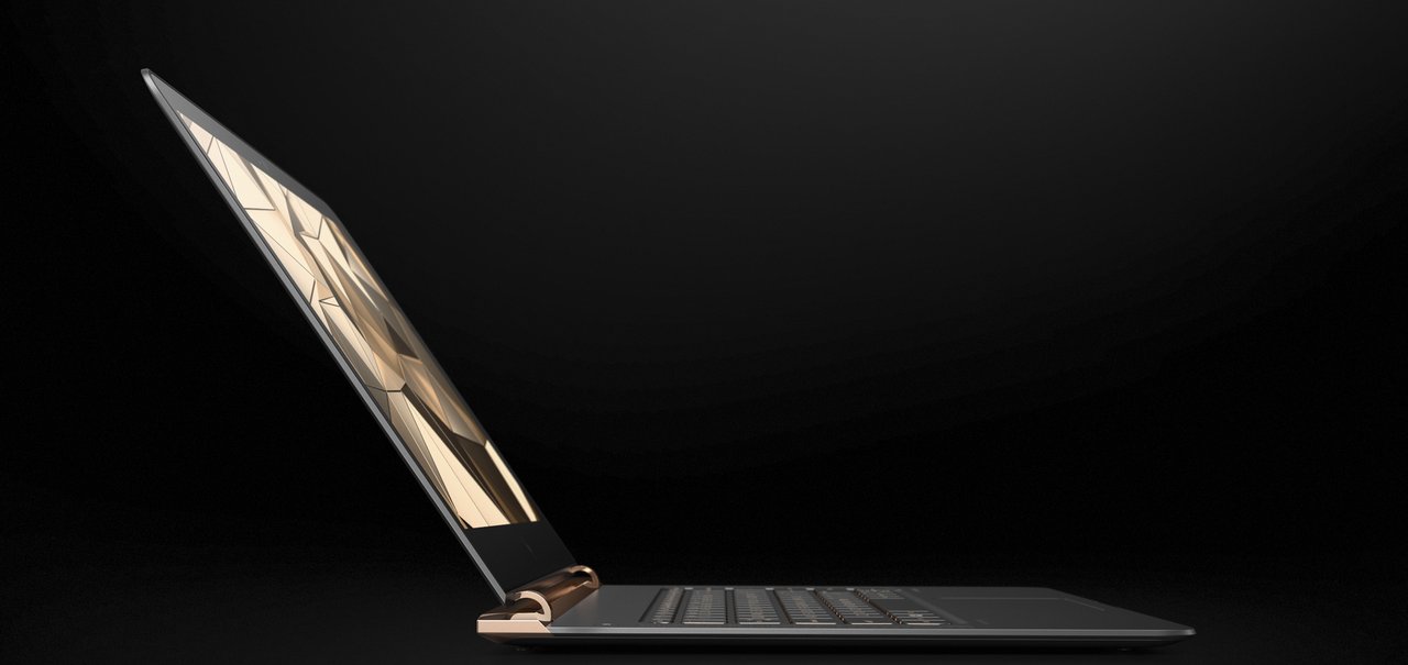 Notebook HP Spectre 13.3 é tão fino quanto uma pilha