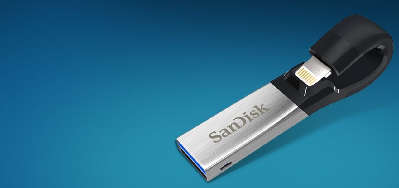 SanDisk lança novos pendrives especiais para iPhone e iPad