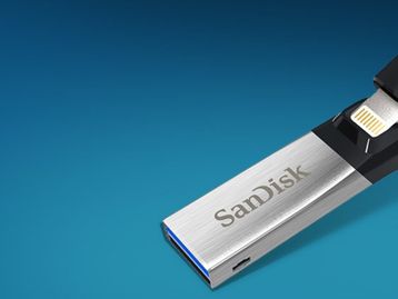 SanDisk lança novos pendrives especiais para iPhone e iPad