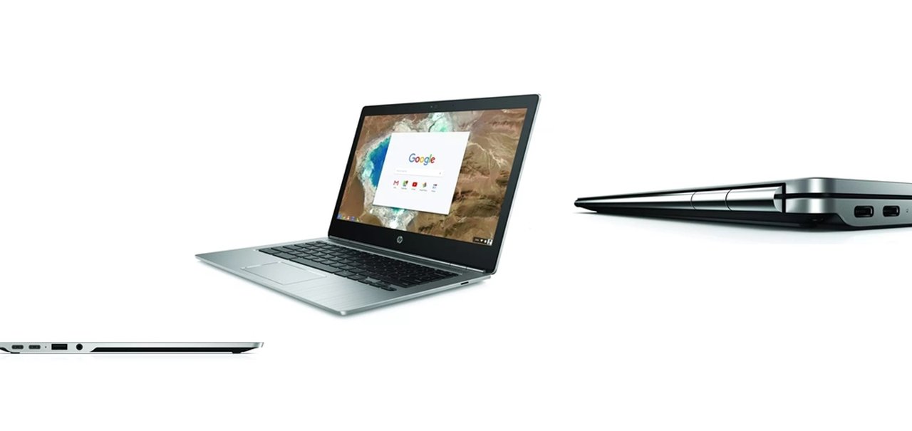 Novo Chromebook 13 da HP de 16 GB de RAM é mais fino do que o MacBook