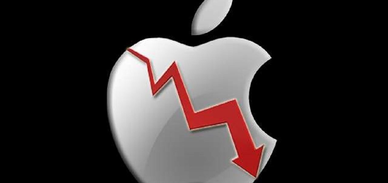 Apple fecha a semana com o menor valor de mercado desde 2014