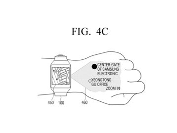 Samsung registra patente de relógio inteligente com projetor embutido