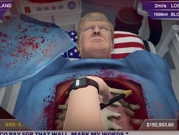 Agora você pode arrancar o coração de Donald Trump — virtualmente, é claro