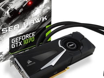 MSI anuncia GeForce GTX 1070 Sea Hawk X com sistema de refrigeração líquido
